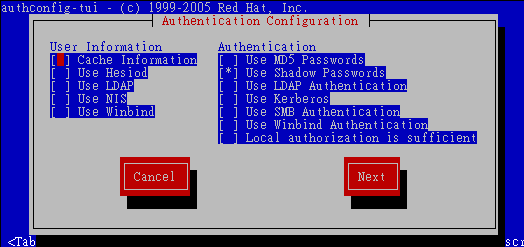 Setup 指令的使用者身份認證機制 Setup 指令的使用者身份認證機制